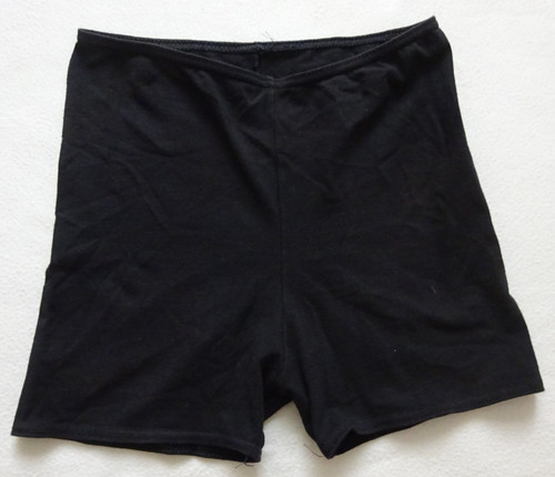 Girls black dance - black, shorts,