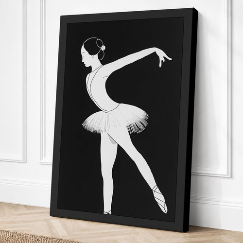 Arabesque minimalist canvas - minimalist,