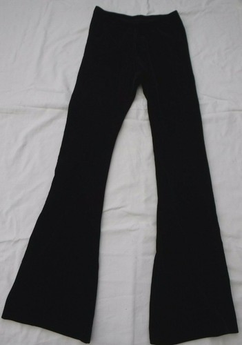 Black velvet flare - black, dance